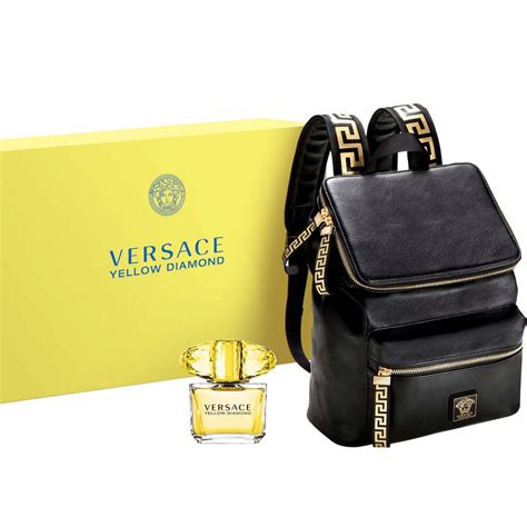 versace aftershave gift sets|versace parfums backpack gift set.